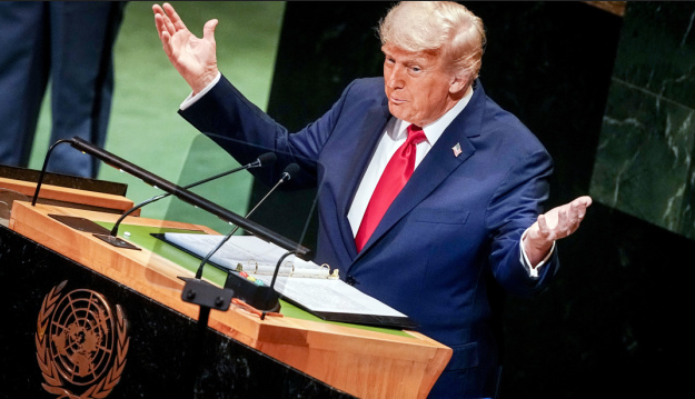"Швидше, ніж ви уявляєте": Дональд Трамп на Генасамблеї ООН зробив гучну заяву про фінал війни в Україні "Швидше, ніж ви уявляєте": Дональд Трамп на Генасамблеї ООН зробив гучну заяву про фінал війни в Україні